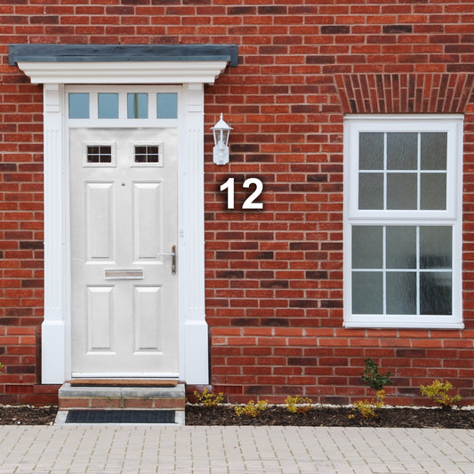 House Number Arial