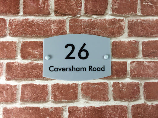 Acrylic House Sign Alpha-L