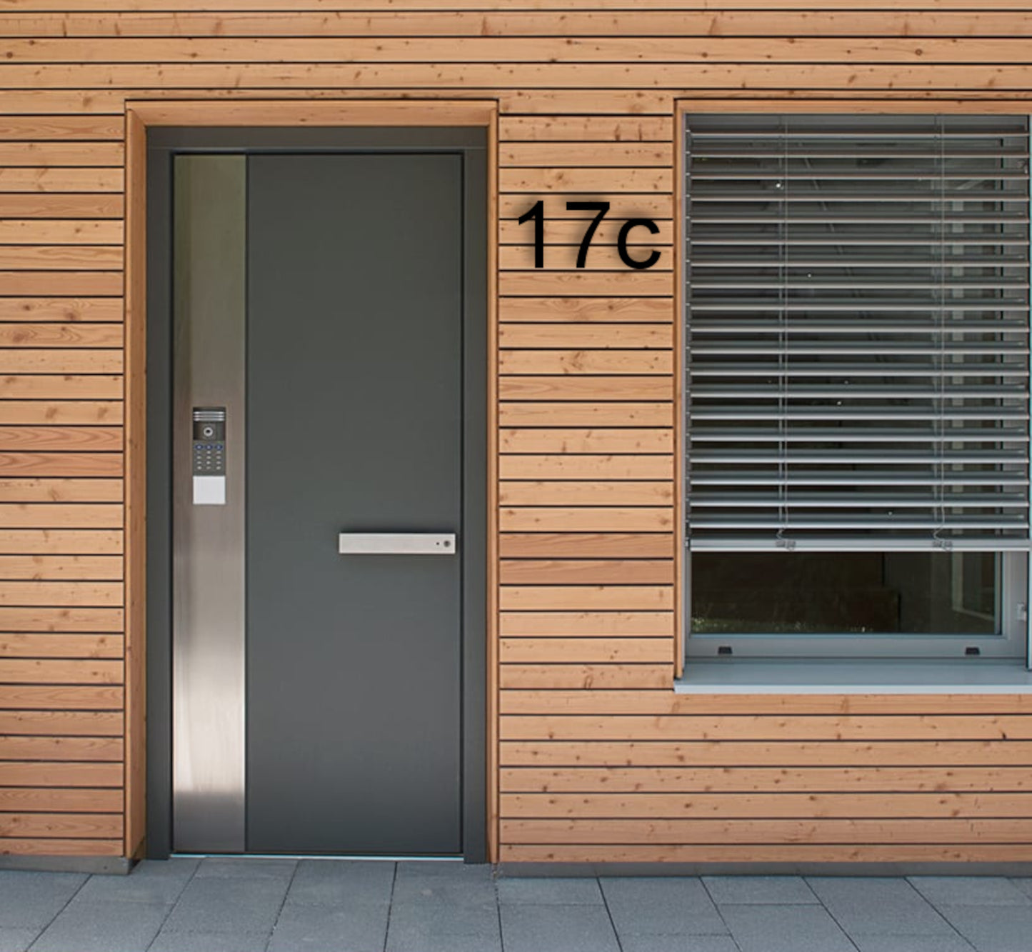 House Number Series Arial