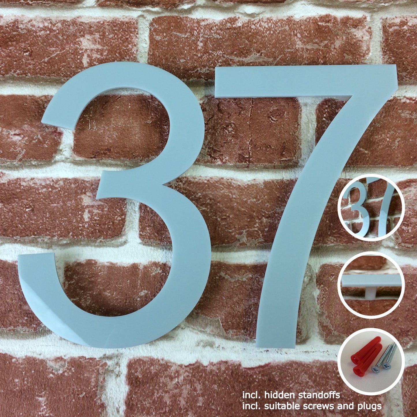 House Number Series Arial