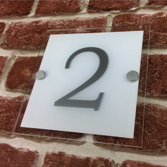 Acrylic House Sign Beta-S