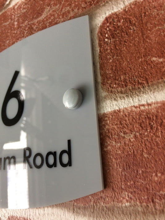 Acrylic House Sign Alpha-L